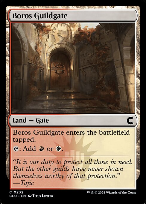 Boros Guildgate from Ravnica: Clue Edition