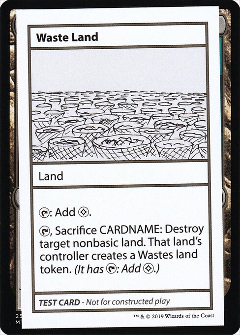 Waste Land highlighted card art