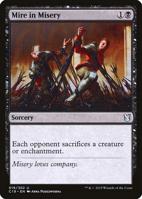 Mire in Misery highlighted card art