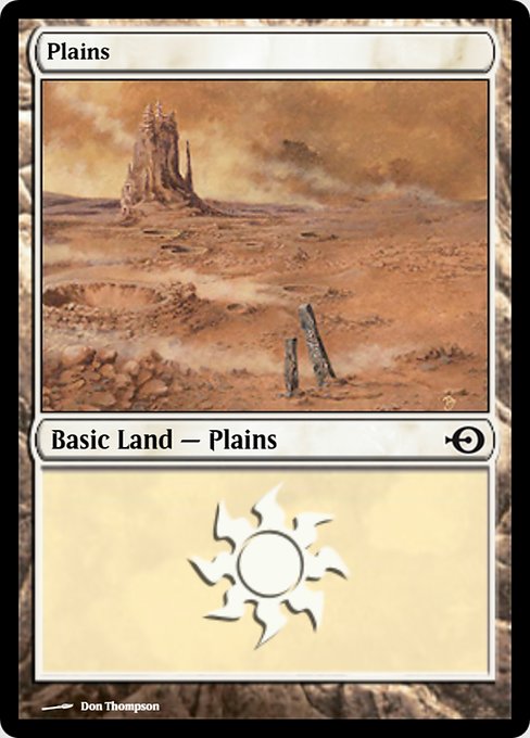 Plains from Magic Online Promos