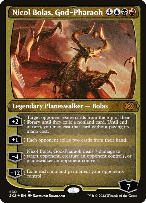 Nicol Bolas, God-Pharaoh from Double Masters 2022