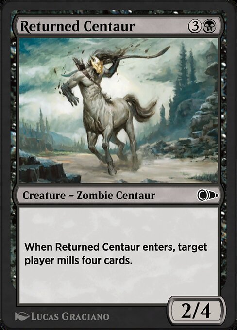Returned Centaur highlighted card art