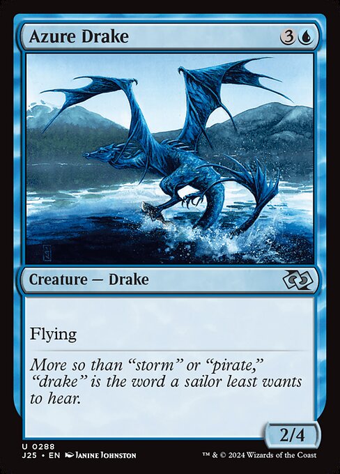 Azure Drake highlighted card art