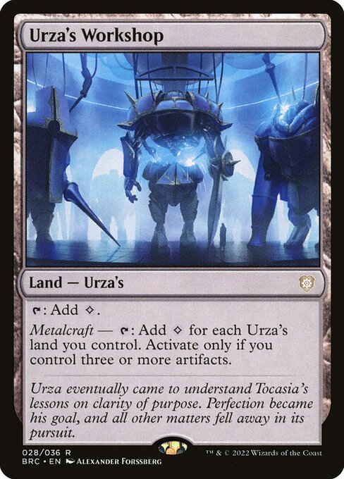 Urza's Workshop from The Brothers' War Commander