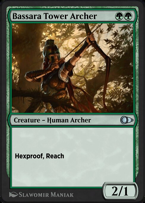 Bassara Tower Archer highlighted card art