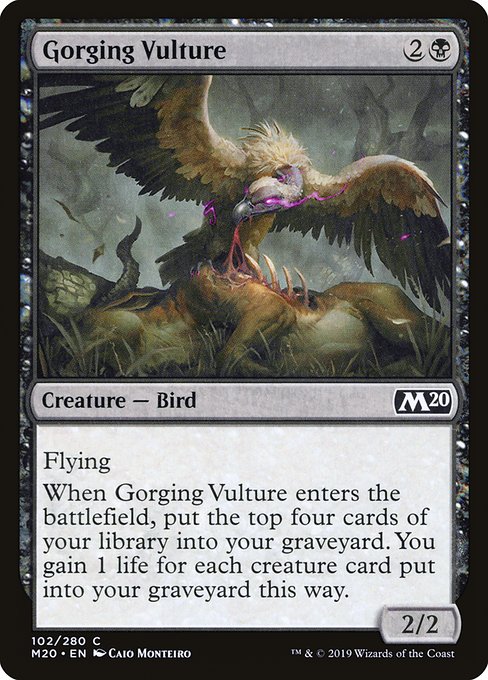 Gorging Vulture from Core Set 2020