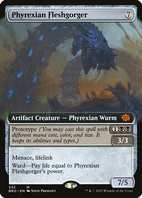 Phyrexian Fleshgorger from The Brothers' War