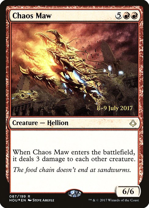 Chaos Maw highlighted card art