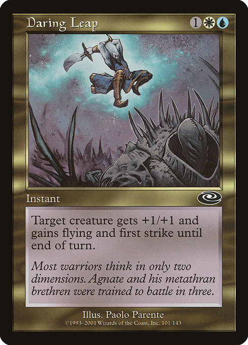 Daring Leap highlighted card art