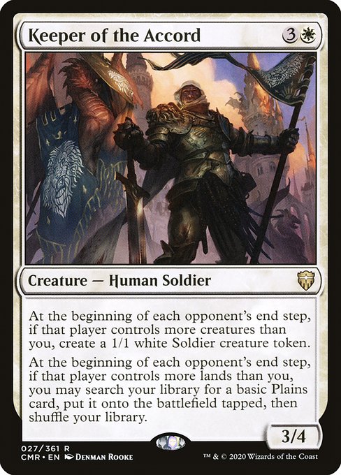 Keeper of the Accord from Commander Legends