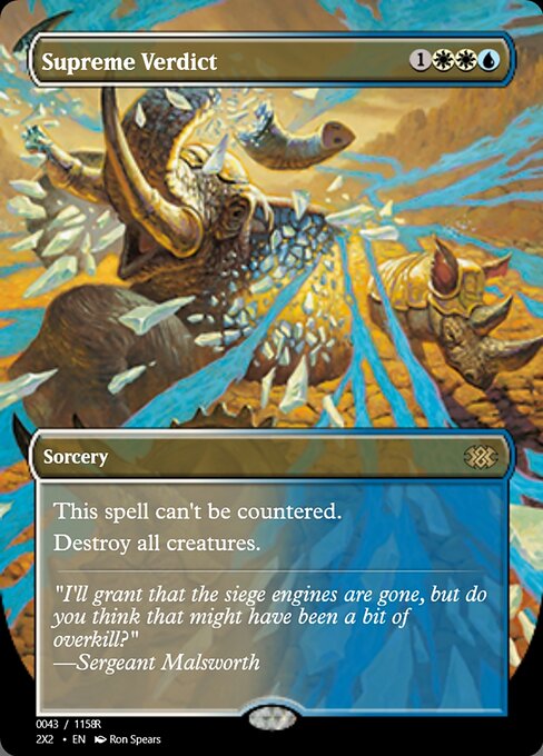 Supreme Verdict from Magic Online Promos