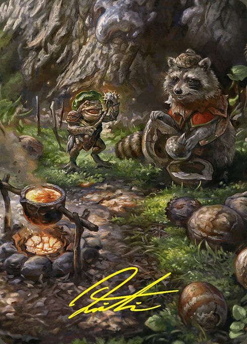 Sylvan Scavenging // Sylvan Scavenging highlighted card art