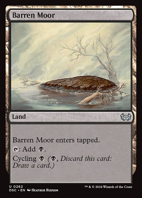 Barren Moor highlighted card art