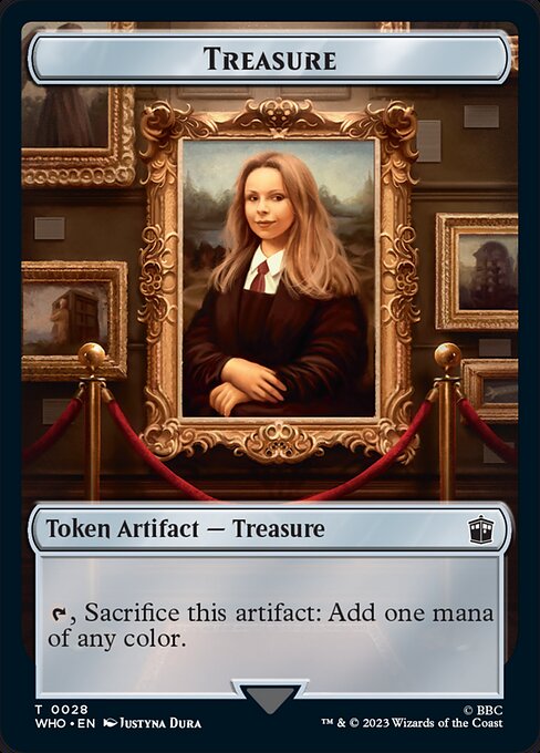 Treasure from Doctor Who Tokens