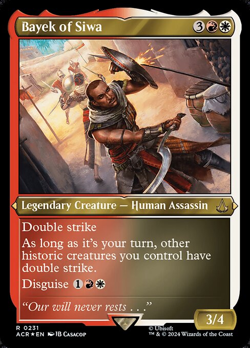 Bayek of Siwa highlighted card art