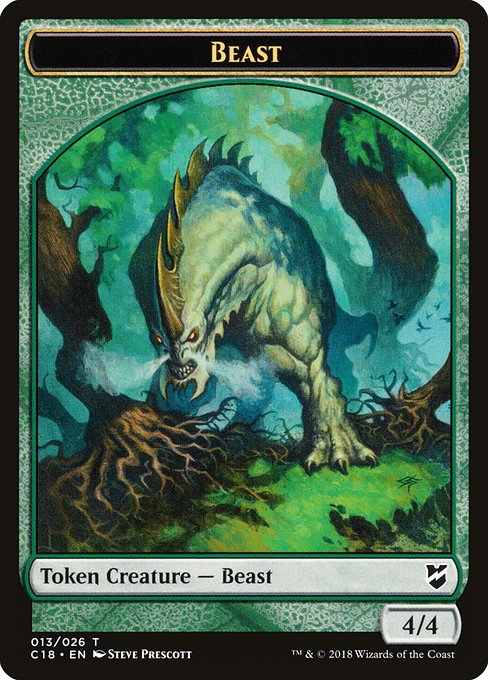 Beast from Commander 2018 Tokens