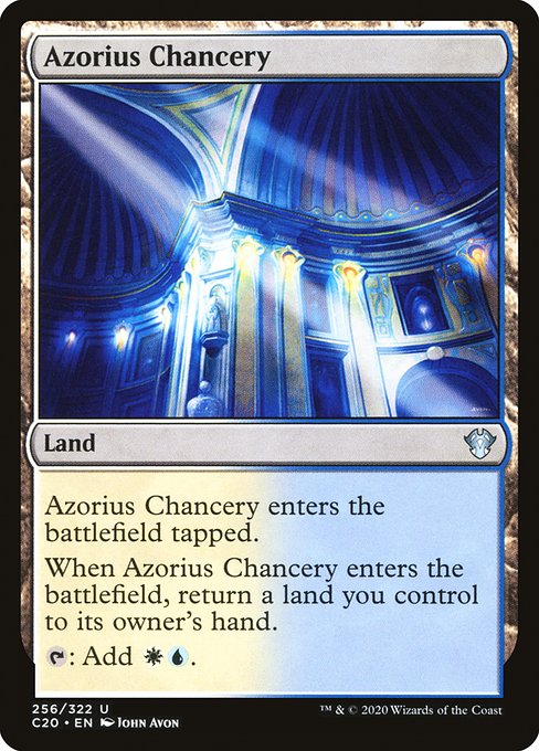 Azorius Chancery from Commander 2020