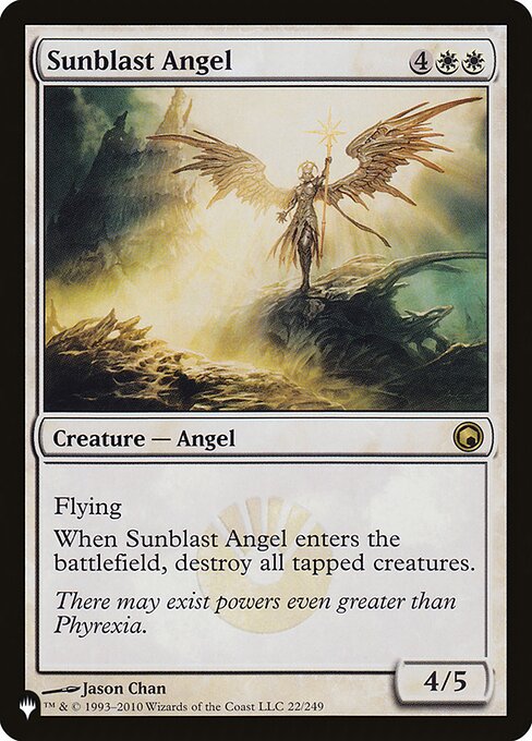 Sunblast Angel highlighted card art