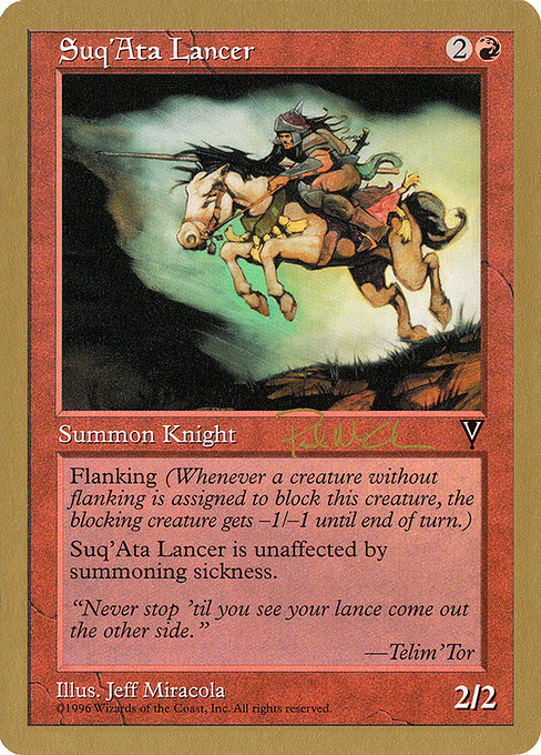Suq'Ata Lancer from World Championship Decks 1997
