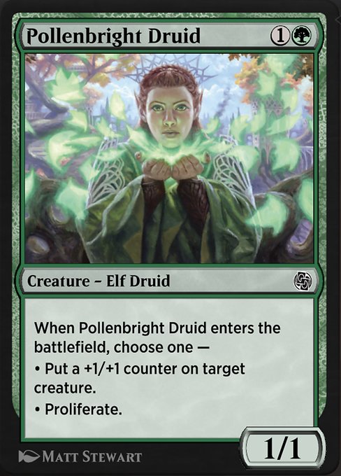 Pollenbright Druid from Jumpstart Arena Exclusives