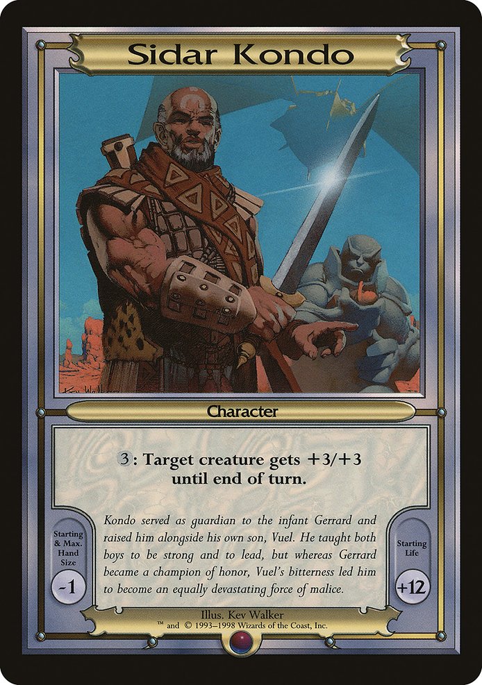 Sidar Kondo highlighted card art