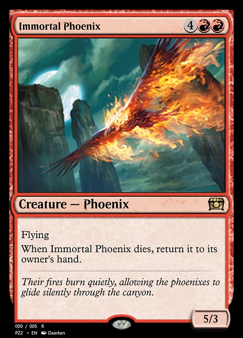 Immortal Phoenix from Treasure Chest