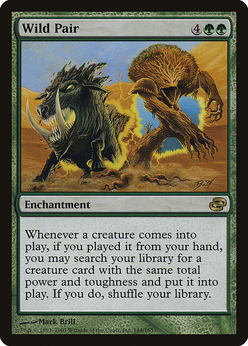 Wild Pair from Planar Chaos