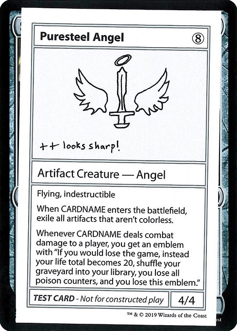 Puresteel Angel highlighted card art