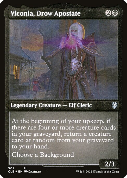 Viconia, Drow Apostate highlighted card art