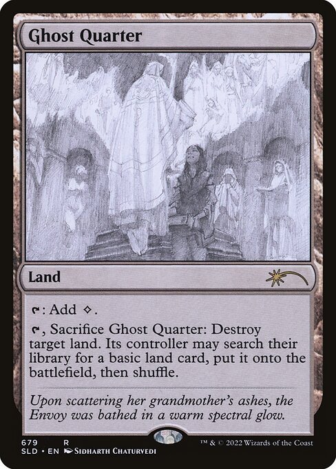 Ghost Quarter from Secret Lair Drop