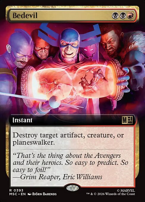 Bedevil from Marvel Super Heroes Commander