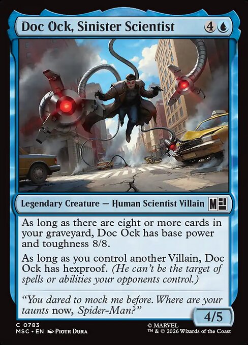 Doc Ock, Sinister Scientist from Marvel Super Heroes Commander