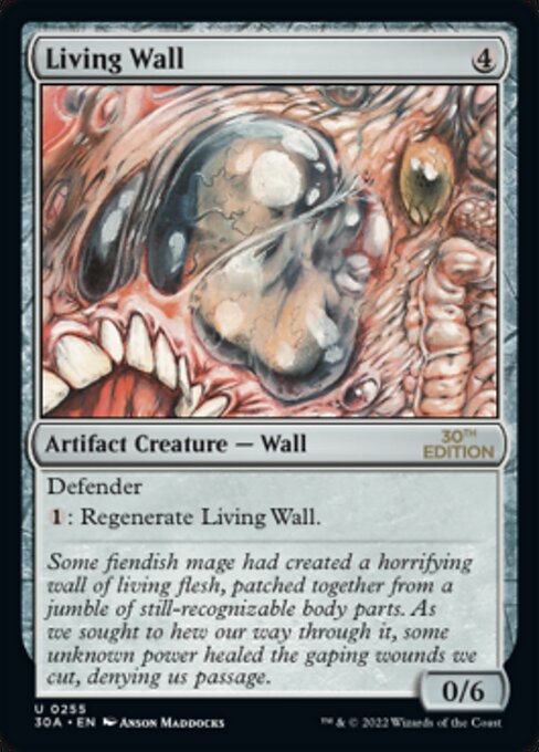 Living Wall highlighted card art