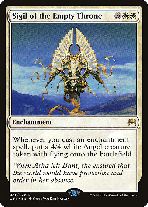 Sigil of the Empty Throne from Magic Origins
