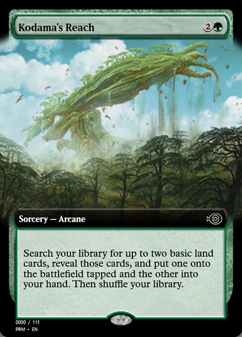 Kodama's Reach from Magic Online Promos