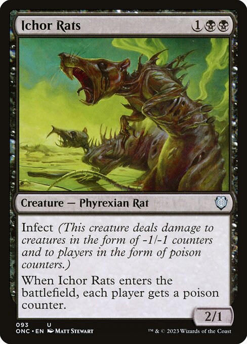 Ichor Rats highlighted card art