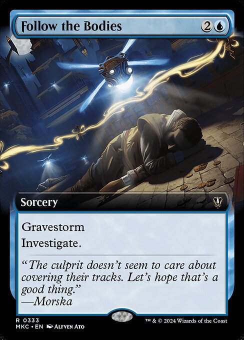 Follow the Bodies highlighted card art