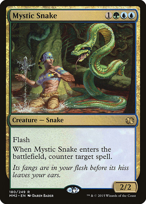 Mystic Snake from Modern Masters 2015