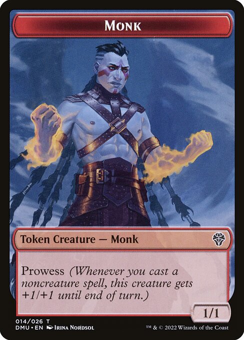 Monk from Dominaria United Tokens