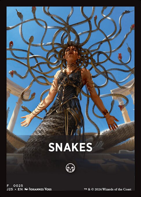 Snakes highlighted card art