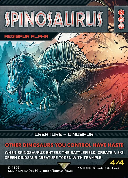 Regisaur Alpha highlighted card art