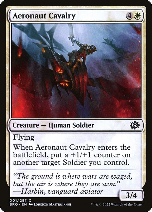 Aeronaut Cavalry highlighted card art