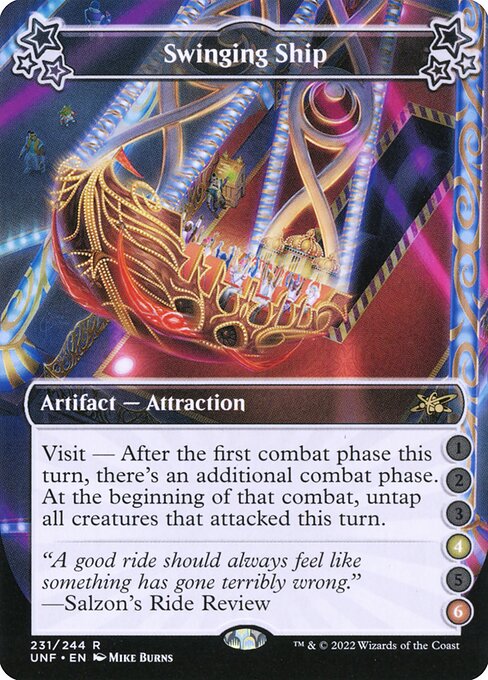 Swinging Ship highlighted card art