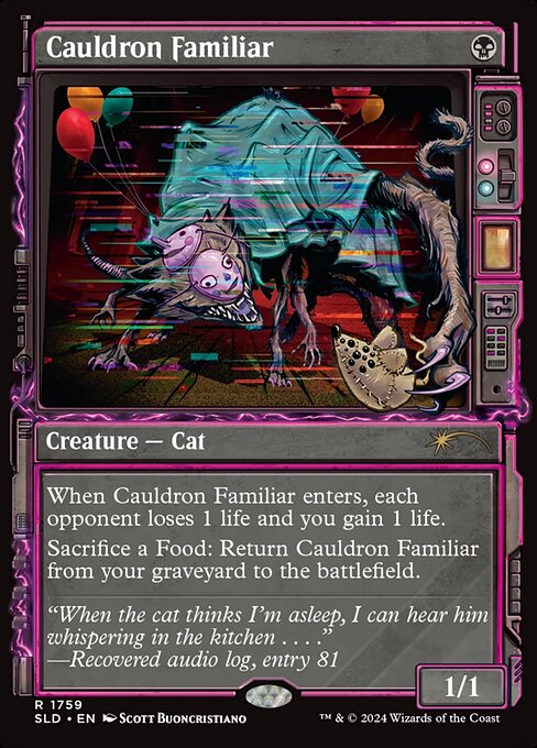 Cauldron Familiar highlighted card art