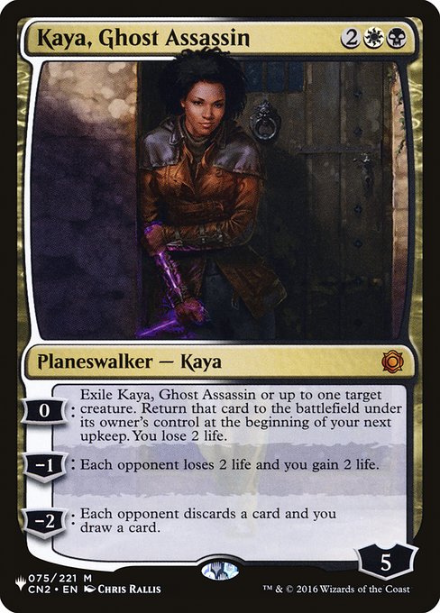 Kaya, Ghost Assassin from The List