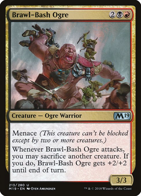 Brawl-Bash Ogre highlighted card art