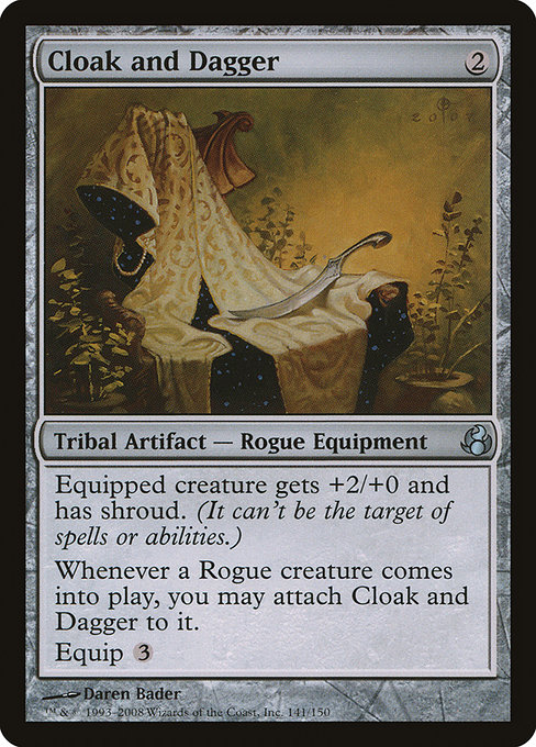 Cloak and Dagger highlighted card art