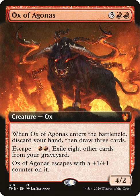 Ox of Agonas from Theros Beyond Death