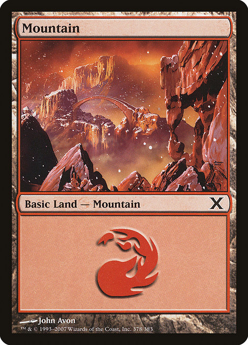 Mountain from Tenth Edition