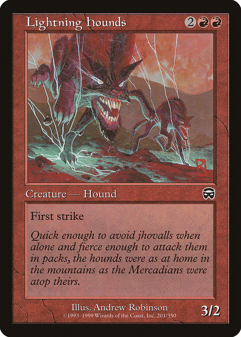 Lightning Hounds from Mercadian Masques